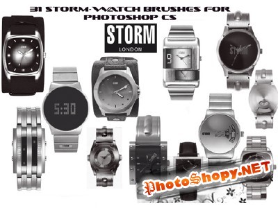  Brushes set - Storm Watch