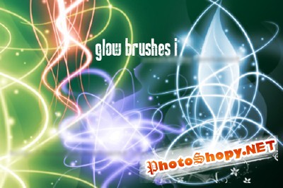 Glow Brushes set