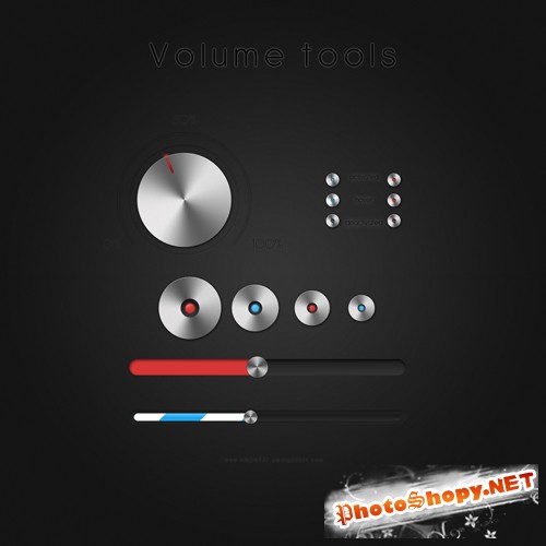 Volume tools PSD