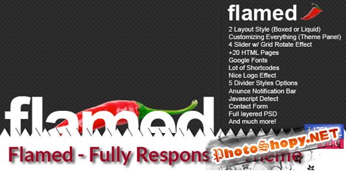 ThemeForest - Flamed - Rip