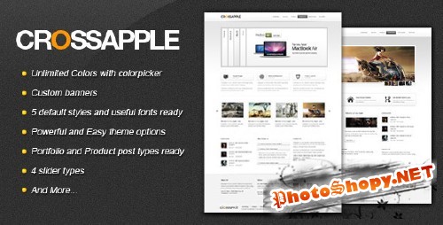 ThemeForest - Cross Apple - Clean Business WordPress Theme - Version 1.0.3