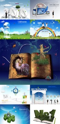 PSD collection for Photoshop 2011 pack # 67