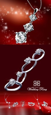 PSD Jewelry with Diamonds