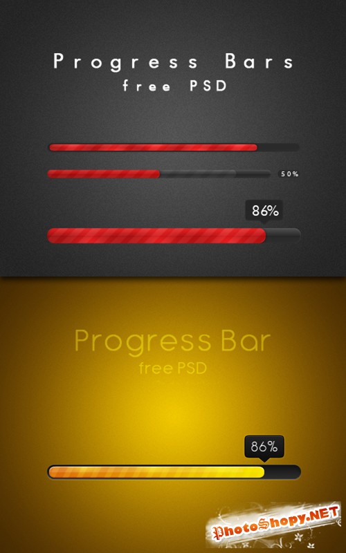Progress Bar PSD