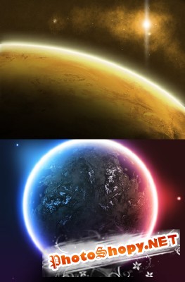 PSD for Photoshop - Space Art resource 2