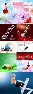 PSD collection for Photoshop 2011 pack # 80