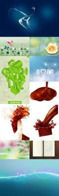 PSD collection for Photoshop 2011 pack # 82