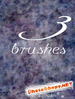3 abstract brushes set for Photoshop