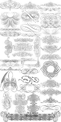 Decorative Brushes for Pages