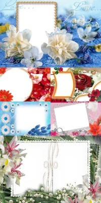 New Collection of Photo frames for Valentine's Day pack 7