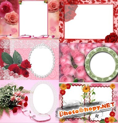 New Collection of Photo frames for Valentine's Day pack 3