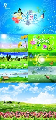 New PSD Flowers Spring collection for Photoshop 2012 pack 3