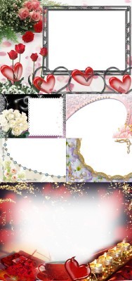 New Collection of Photo frames for Valentine's Day pack 11