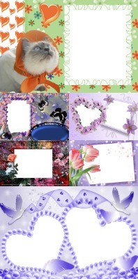 New Collection of Photo frames for Valentine's Day pack 14