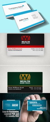 New Psd Business Cards for Photoshop