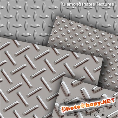 Diamond Plates textures for Photoshop