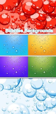 Bubbles Backgrounds for Photoshop
