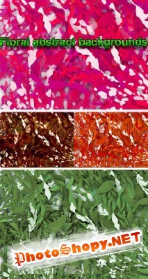 Floral Abstract Backgrounds for Photoshop