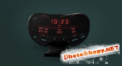 Clock Interface Psd for Photoshop