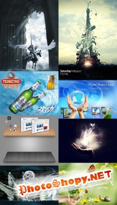 New PSD Source Collection for Photoshop 2012 pack 14