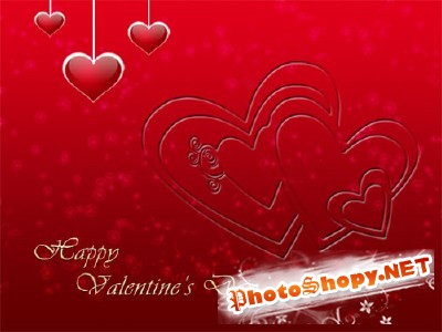 Valentines Card for Photoshop