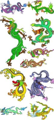 Collection of Dragon Psd 2012 for Photoshop