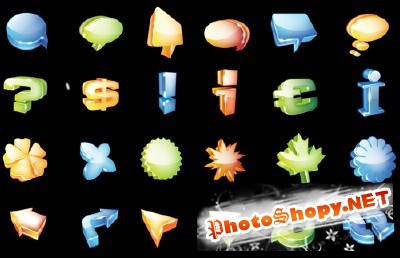 Icons psd for Photoshop