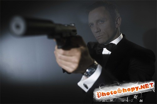Man's template - the agent 007