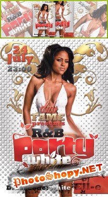 R&B Party Flyer Psd