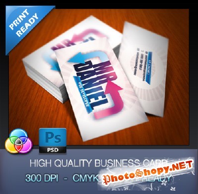 Developer Business Card for Photoshop