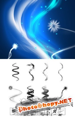 Magical Lights Brushes Set for Photoshop
