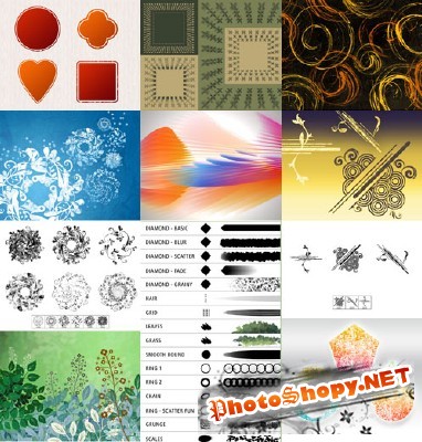 New Collection Brushes 2012 for Photoshop pack 23