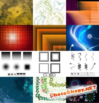 New Collection Brushes 2012 for Photoshop pack 25