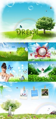 New PSD Source Collection for Photoshop 2012 pack 54