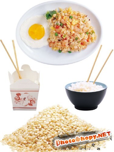 Фотосток: рис и блюда из риса