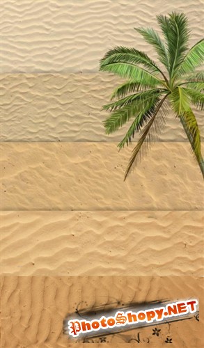 Пять видов песчаных текстур