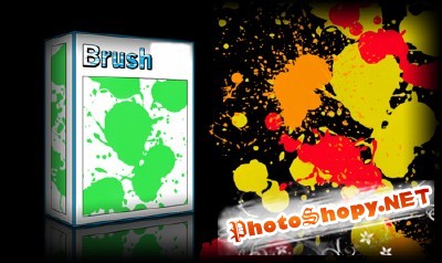 Paint Splatters Set for Photoshop