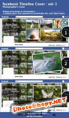 Photographers Facebook Timeline Cover - Vol-1 - GraphicRiver