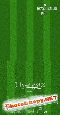 Grass Psd Background for Photoshop