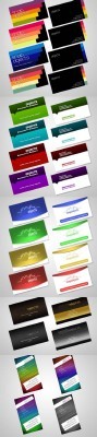 Collection Of Modern Psd Business Cards for Photoshop