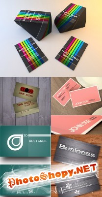 Business Card Psd Templates Pack 2 for Photoshop