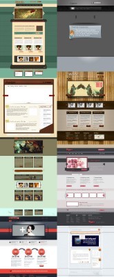 Web Templates Psd Pack 3 For Photoshop