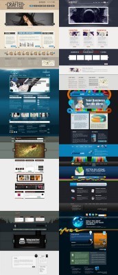 Web Templates Psd Pack 4 For Photoshop