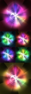 Psd Backgrounds for Photoshop - Circle of explosion