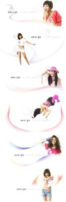 Collection Lovely Psd Girl Source Pack 4 for Photoshop