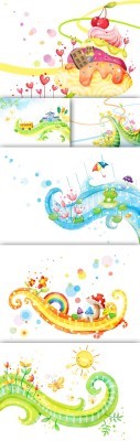 Abstract Spring Psd Backgrounds pack 2 for Photoshop