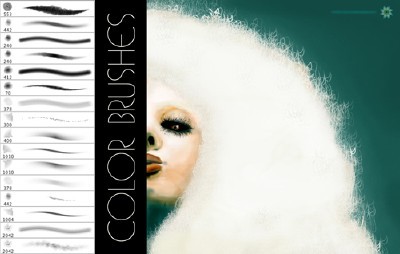 Color Brushes Set for Photoshop