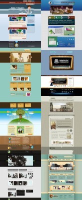 Web Templates Psd Pack 4 For Photoshop