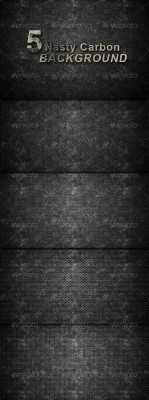 5 Hi-res Nasty Carbon Textured/Background