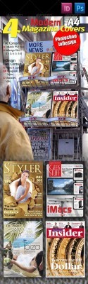4 Modern Magazine Covers